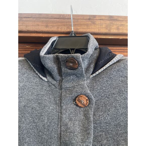 Prana Kari Wool blend cardigan sweater/Jacket L - Picture 4 of 7